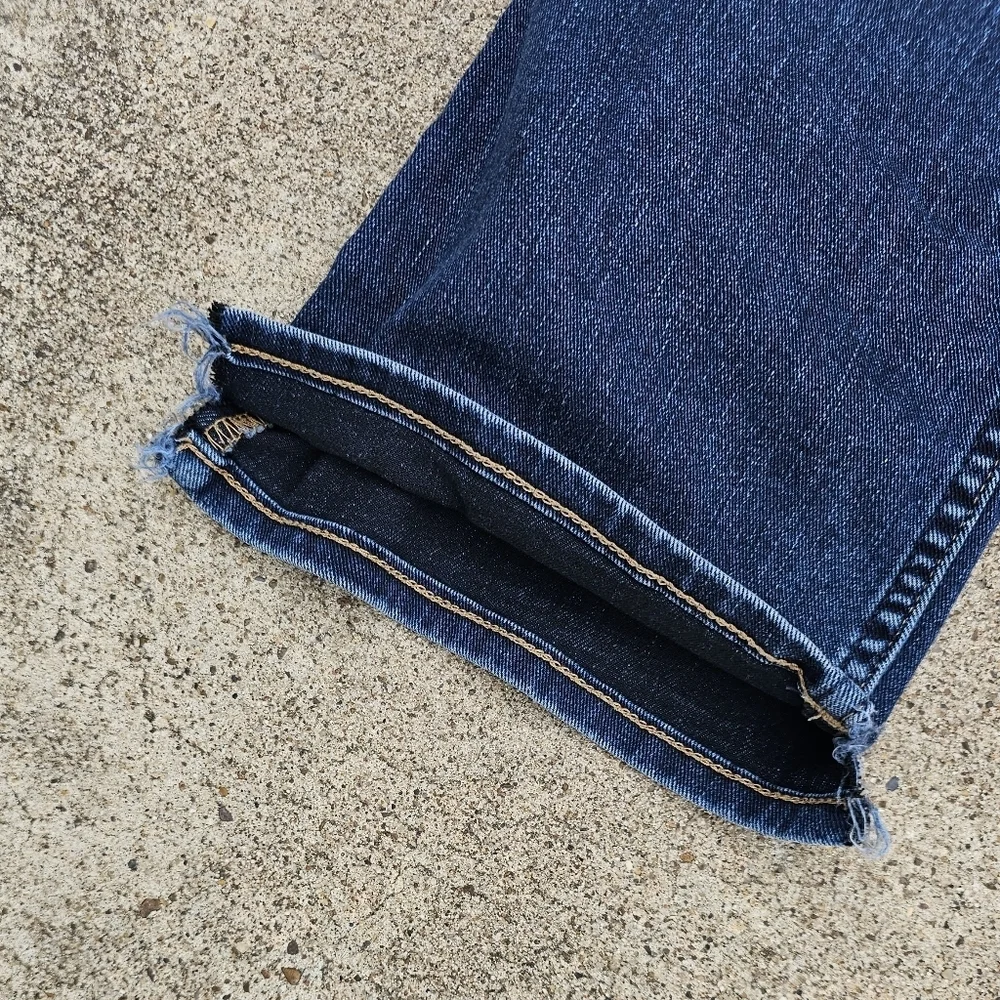Calvin Klein Blue Straight Jeans Classic Style